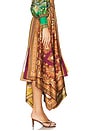 view 4 of 7 Clemenza Spliced Scarf Silk Skirt in Multi
