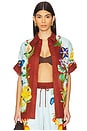 view 1 of 6 Dahlia Floral Top in Multi