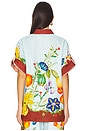view 5 of 6 Dahlia Floral Top in Multi