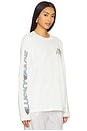 view 2 of 5 Lucky Pace Long Sleeve Logo Tee in Cream