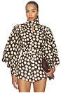 view 1 of 4 Paula Blouse in Chocolate