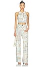 view 5 of 4 Andie Denim Halter Top in Multi