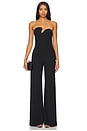 view 1 of 3 Strapless Puzzle Jumpsuit in Black
