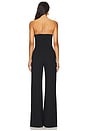 view 3 of 3 Strapless Puzzle Jumpsuit in Black