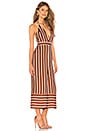 view 2 of 3 Montague Jumpsuit in Rust Stripe