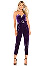view 1 of 3 x REVOLVE Cherri Jumpsuit in Purple Velvet