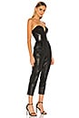 view 2 of 3 Cherri Jumpsuit in Black Leather