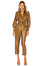 view 1 of 3 X REVOLVE Studio Jumpsuit in Tan Leather