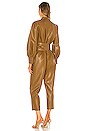 view 3 of 3 X REVOLVE Studio Jumpsuit in Tan Leather