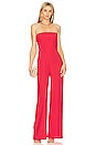 view 1 of 3 x REVOLVE Strapless Pittito Jumpsuit in Crimson