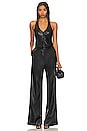 view 4 of 4 X Revolve Isadore Faux Leather Jumpsuit in Black