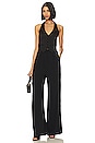 view 4 of 4 Satin Isadore Jumpsuit in Black