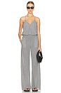 view 1 of 4 Auggie Jumpsuit in Black & White