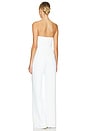 view 3 of 3 Strapless Puzzle Jumpsuit in Ivory