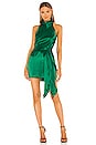 view 1 of 3 Sandrine Dress in Dark Green
