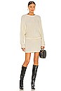 view 1 of 3 Angelica Dress in Cream Rib Knit