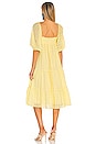 view 3 of 3 Maisie Midi Dress in Yellow in Allegro