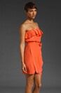 view 4 of 5 Платье Joan без бретелек in Coral