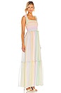 view 2 of 3 Lillet Maxi Dress in Rainbow Chiffon