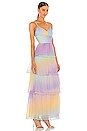 view 2 of 3 Thaddea Maxi Dress in Rainbow