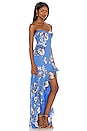 view 2 of 3 X REVOLVE Eden Gown in Blue Floral