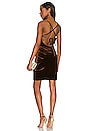 view 3 of 3 Jasalina Mini Dress in Cocoa