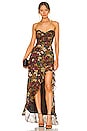 view 1 of 4 VESTIDO LARGO EDEN in Floret