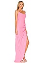 view 3 of 4 Janet Gown in Shocking Pink
