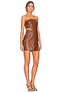 view 2 of 3 Kloss Mini Dress in Brown