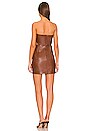 view 3 of 3 Kloss Mini Dress in Brown