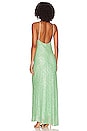 view 3 of 4 x REVOLVE Riesling Sequin Gown in Mint Sequin