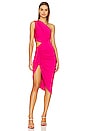 view 1 of 3 Netana Dress in Hot Pink
