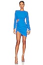 view 1 of 4 Abena Mini Dress in Electric Blue