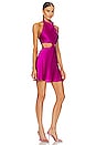 view 2 of 3 x REVOLVE Kaye Mini Dress in Dark Hot Pink