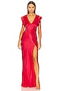 view 1 of 3 x REVOLVE Cecelia Gown in Crimson