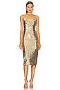 view 1 of 4 x REVOLVE Talena Dress in Gold Sequin