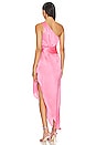 view 3 of 3 ROBE MAXI PALMIRA in Pink Ribbon