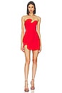 view 1 of 3 X Revolve Strapless Puzzle Mini Dress in Crimson