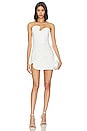view 1 of 3 X Revolve Strapless Puzzle Mini Dress in Ivory