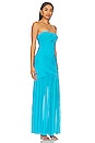 view 2 of 3 X Revolve Levi Gown in Tropical Turquoise