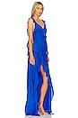 view 2 of 3 Cantara Gown in Cobalt