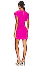 view 3 of 3 Edrina Mini Dress in Dark Hot Pink