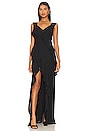 view 1 of 3 Cantara Gown in Black