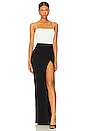view 1 of 3 x REVOLVE Avani Gown in Black & Ivory