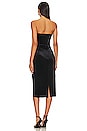 view 3 of 3 X REVOLVE Kerry Velvet Midi Dress in Black