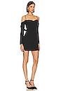 view 2 of 3 VESTIDO SIMS in Black