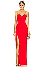 view 1 of 3 X REVOLVE Cherri Gown in Crimson