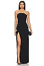 view 1 of 3 x REVOLVE Wolfe Gown in Black