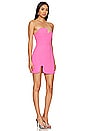 view 2 of 3 X Revolve Strapless Puzzle Mini Dress in Shocking Pink