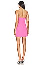 view 3 of 3 X Revolve Strapless Puzzle Mini Dress in Shocking Pink